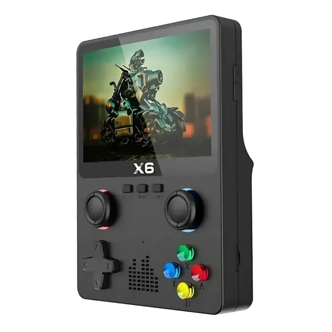 Console Portátil RetroMax X6 10.000 Jogos IPS