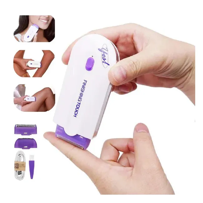 Depilador Elétrico Unissex de Pelos - Facial e Corporal