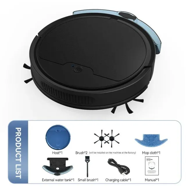 Robô Aspirador SmartClean Max 2000 3-em-1