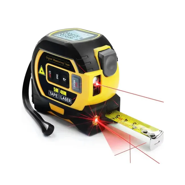 Trena a Laser Digital Pro - 3 em 1 - TechMaster