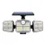 Refletor Led Solar -  3 Cabeças de 800W - FlashSolar