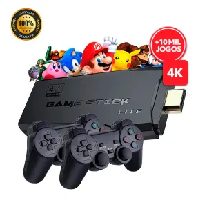 Vídeo Game Stick Retrô - Com 10000 Jogos